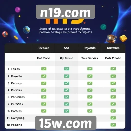 Comparação entre n19.com e outras plataformas de jogos